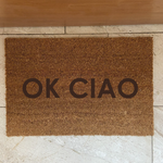 Fußmatte Kokos "OK CIAO"