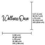 Schriftzug 3D aus Holz "Wellness Oase"