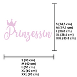 Schriftzug 3D aus Holz "Prinzessin"