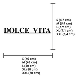 Schriftzug 3D aus Holz "DOLCE VITA"