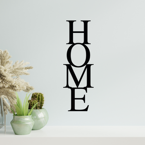 Schriftzug 3D aus Holz "HOME" (2)