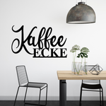 Schriftzug 3D aus Holz "Kaffee Ecke"