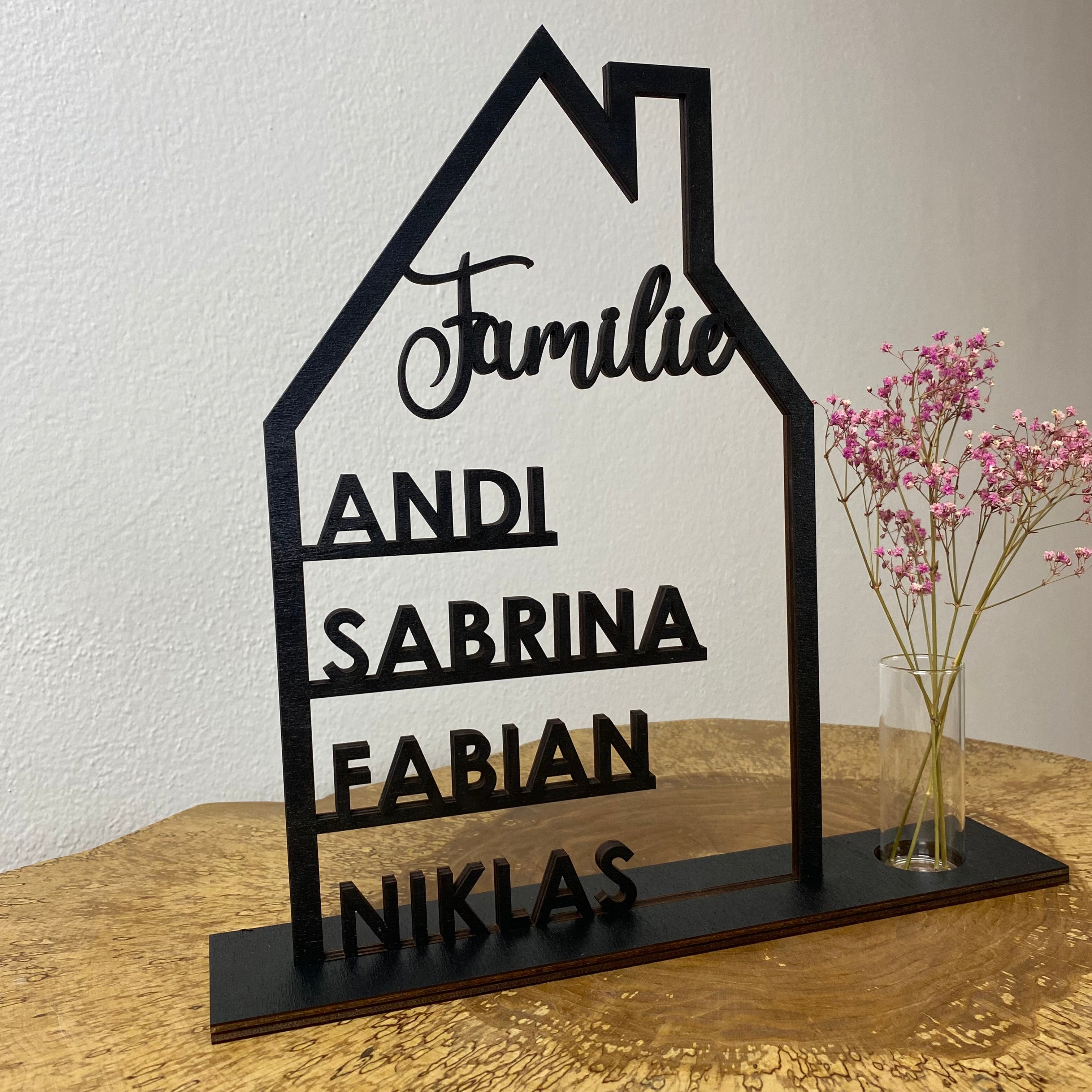 Haus mit Namen
