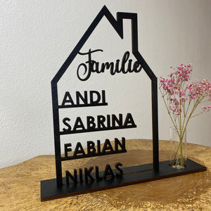 Haus mit Namen