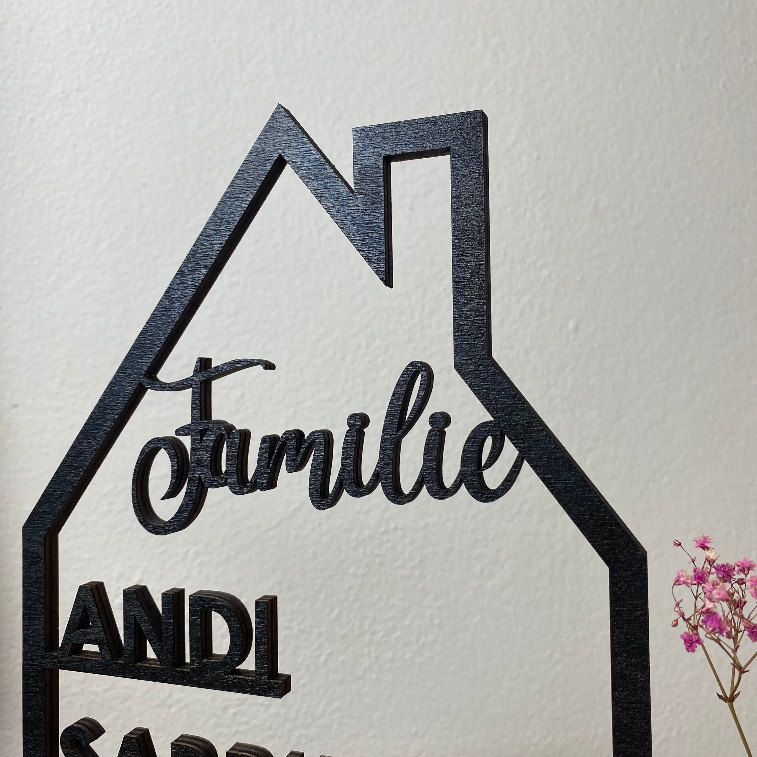 Haus mit Namen