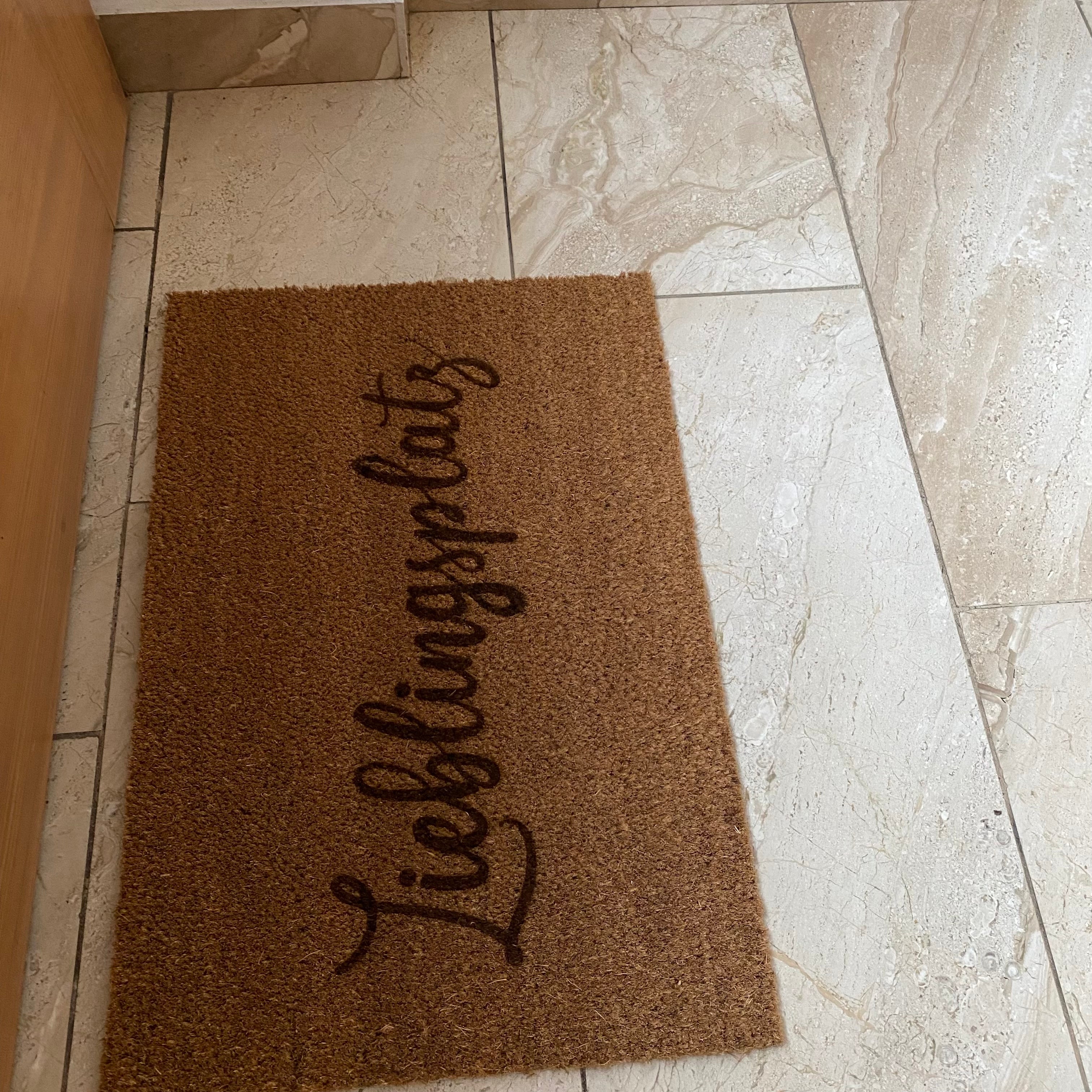 Fußmatte "Lieblingsplatz"