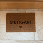 Fußmatte "Städtename"