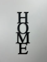 Schriftzug 3D aus Holz "HOME" (2)