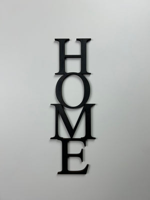 Schriftzug 3D aus Holz "HOME" (2)