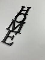 Schriftzug 3D aus Holz "HOME" (2)