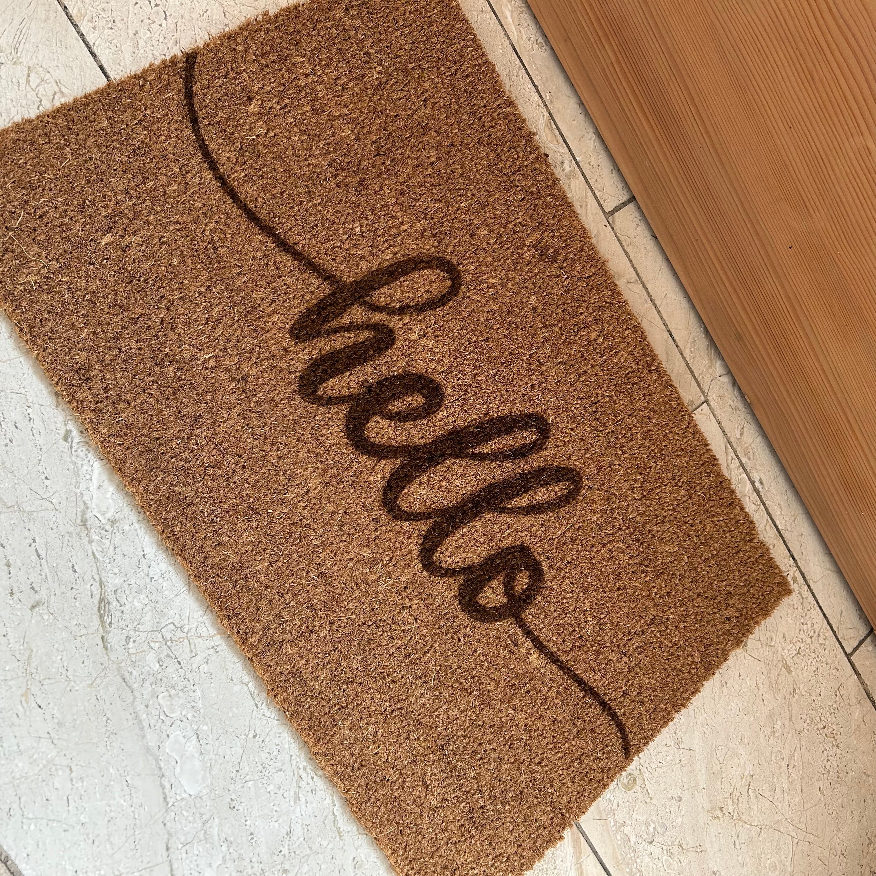 Fußmatte "hello"