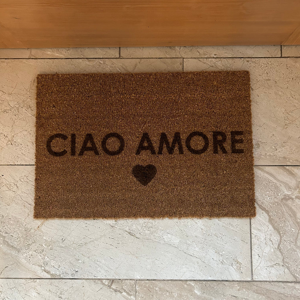 Fußmatte Kokos "CIAO AMORE"