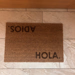 Fußmatte Kokos "HOLA - ADIOS"