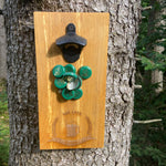 Wandflaschenöffner inkl. Magnet, Flaschenöffner personalisiert, Vatertagsgeschenk, Vatertag, Geburtstagsgeschenk