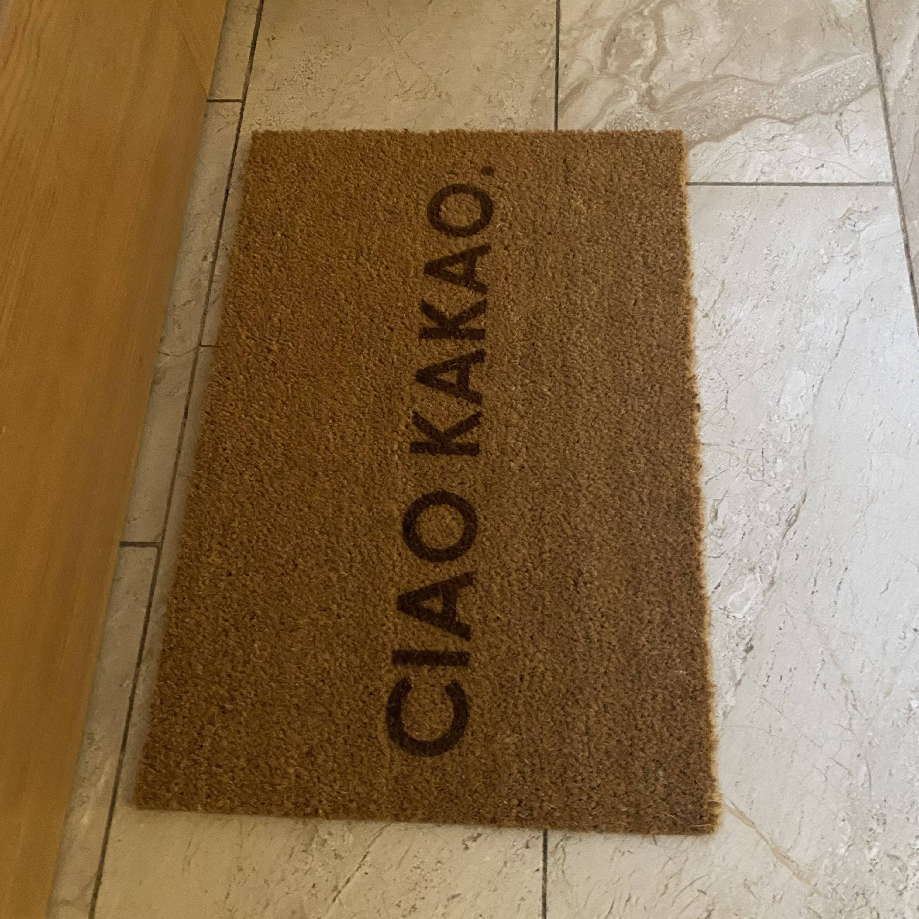 Fußmatte Kokos "Ciao Kakao"
