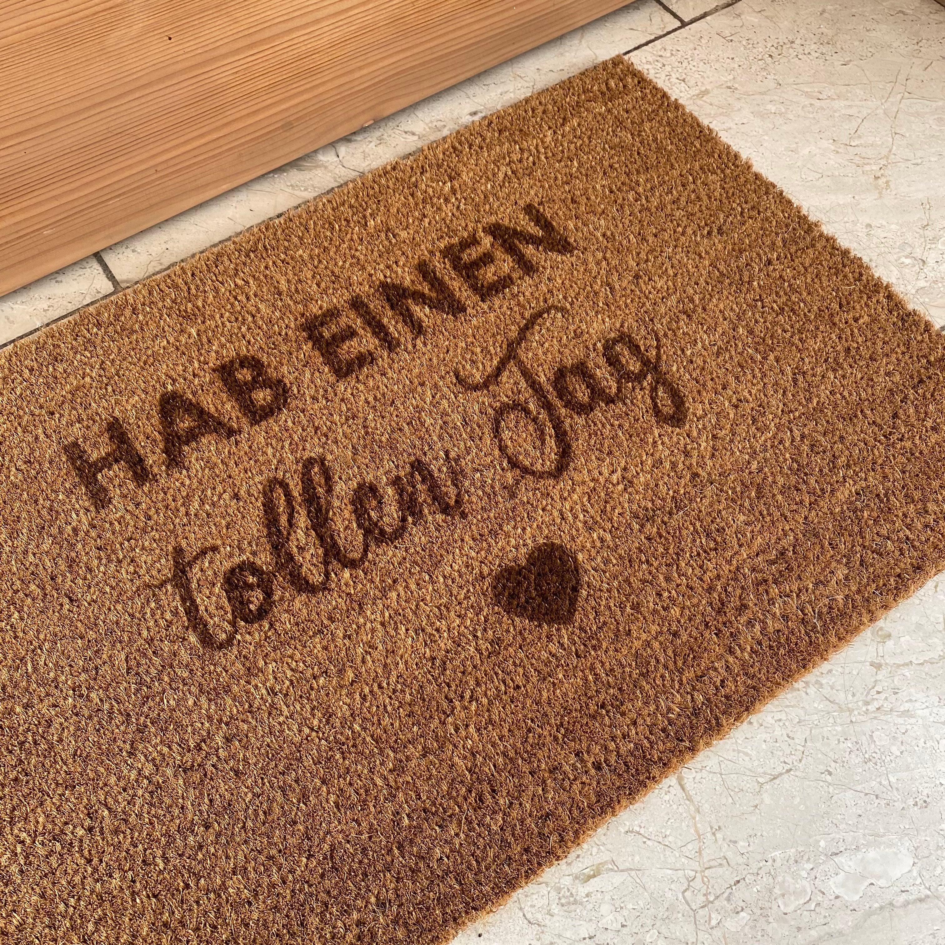 Fußmatte "Hab einen tollen Tag"