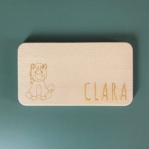 Frühstücksbrettchen personalisiert