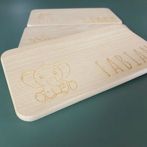 Frühstücksbrettchen personalisiert