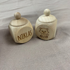 Milchzandose personalisiert