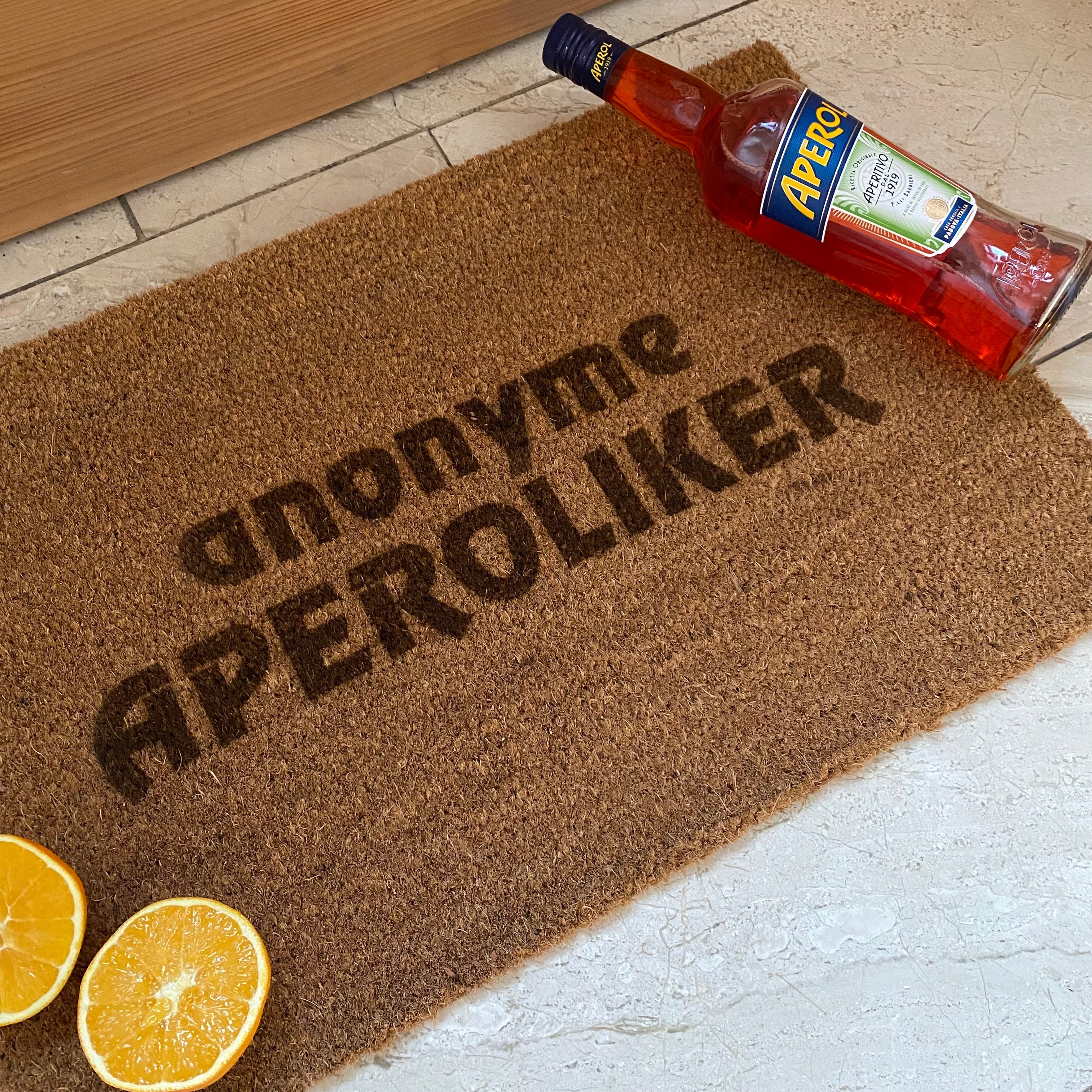 Fußmatte Kokos "anonyme APEROLIKER"