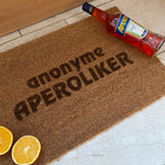 Fußmatte Kokos "anonyme APEROLIKER"