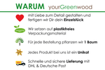 Wäscheklammer graviert mit Einzelnamen| Wiesnglubberl | Glubbal | Hochzeitsgeschenk
