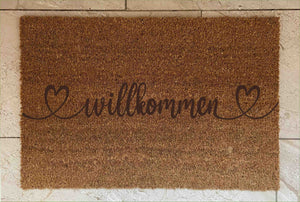Fußmatte "willkommen (Variante 3)"