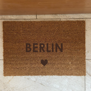 Fußmatte "Städtename"