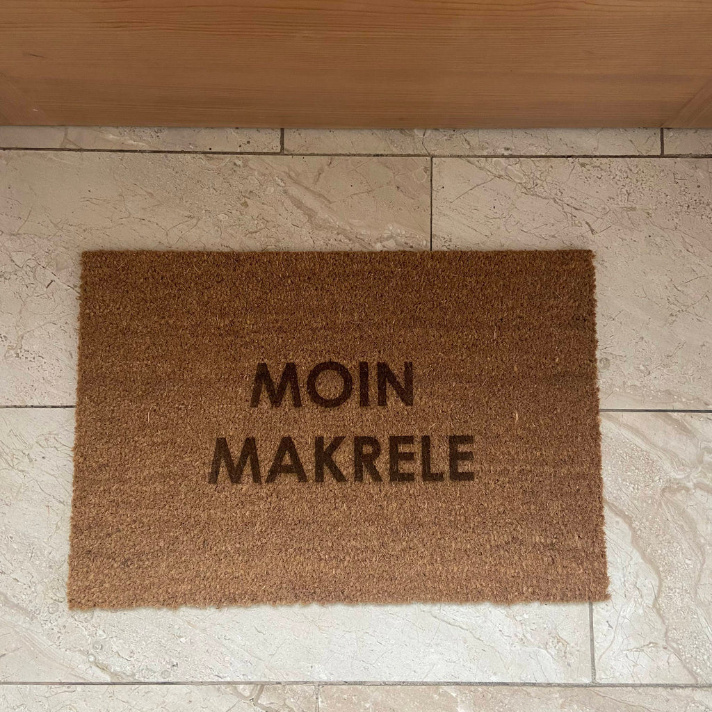 Fußmatte "MOIN MAKRELE"