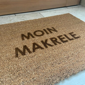 Fußmatte "MOIN MAKRELE"