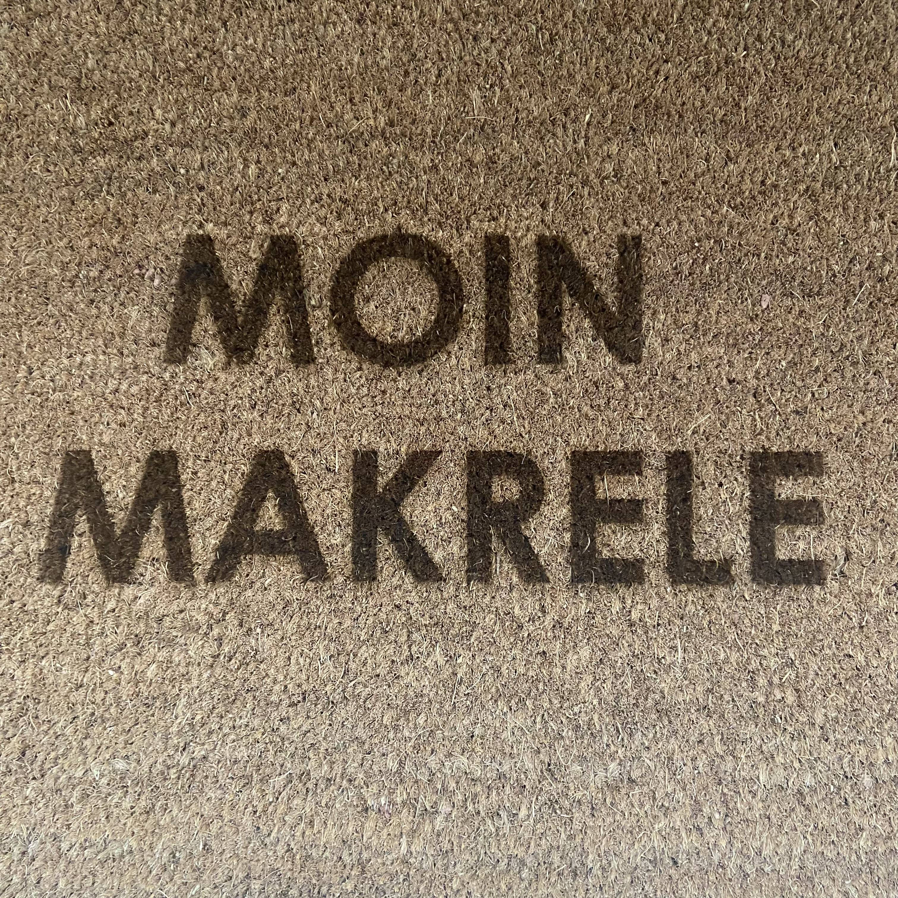 Fußmatte "MOIN MAKRELE"