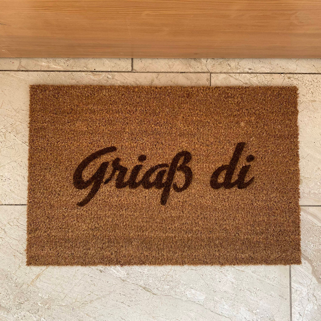 Fußmatte "Griaß di"
