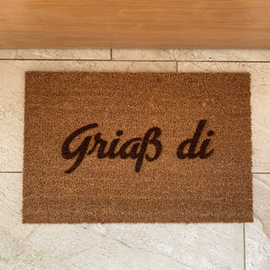 Fußmatte "Griaß di"