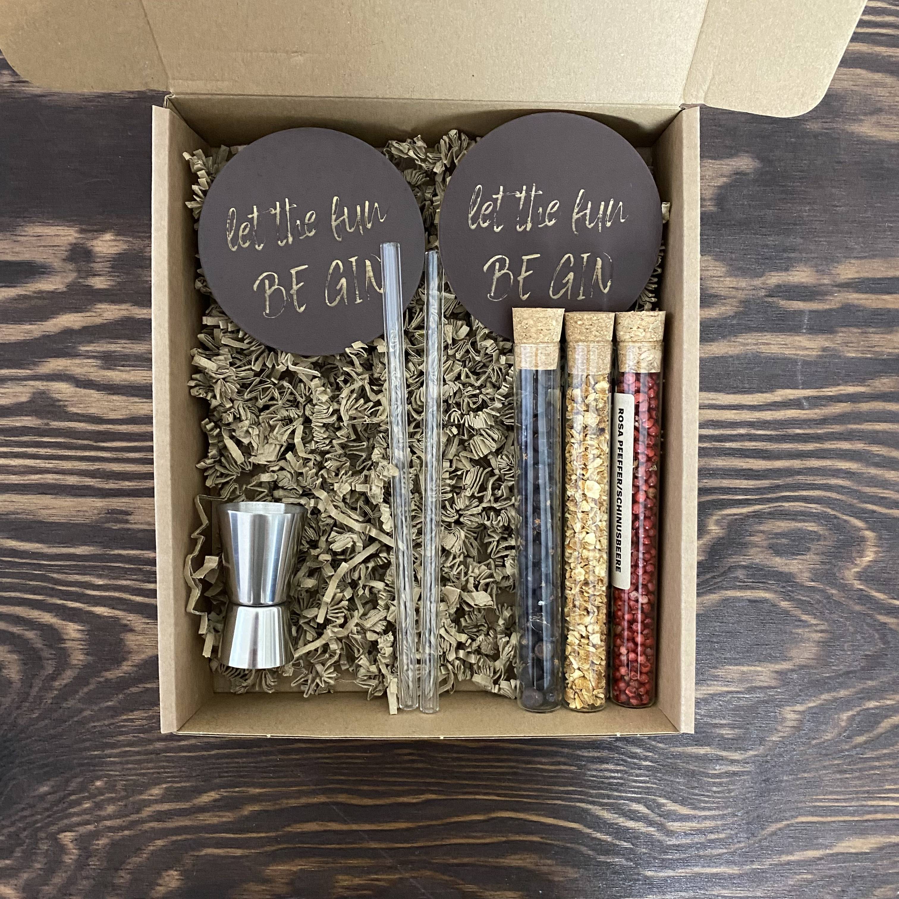 Gin-Set (klein) | Geschenk zum Vatertag | Vatertagsgeschenk | Männergeschenk