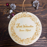 Holzschild Weihnachten