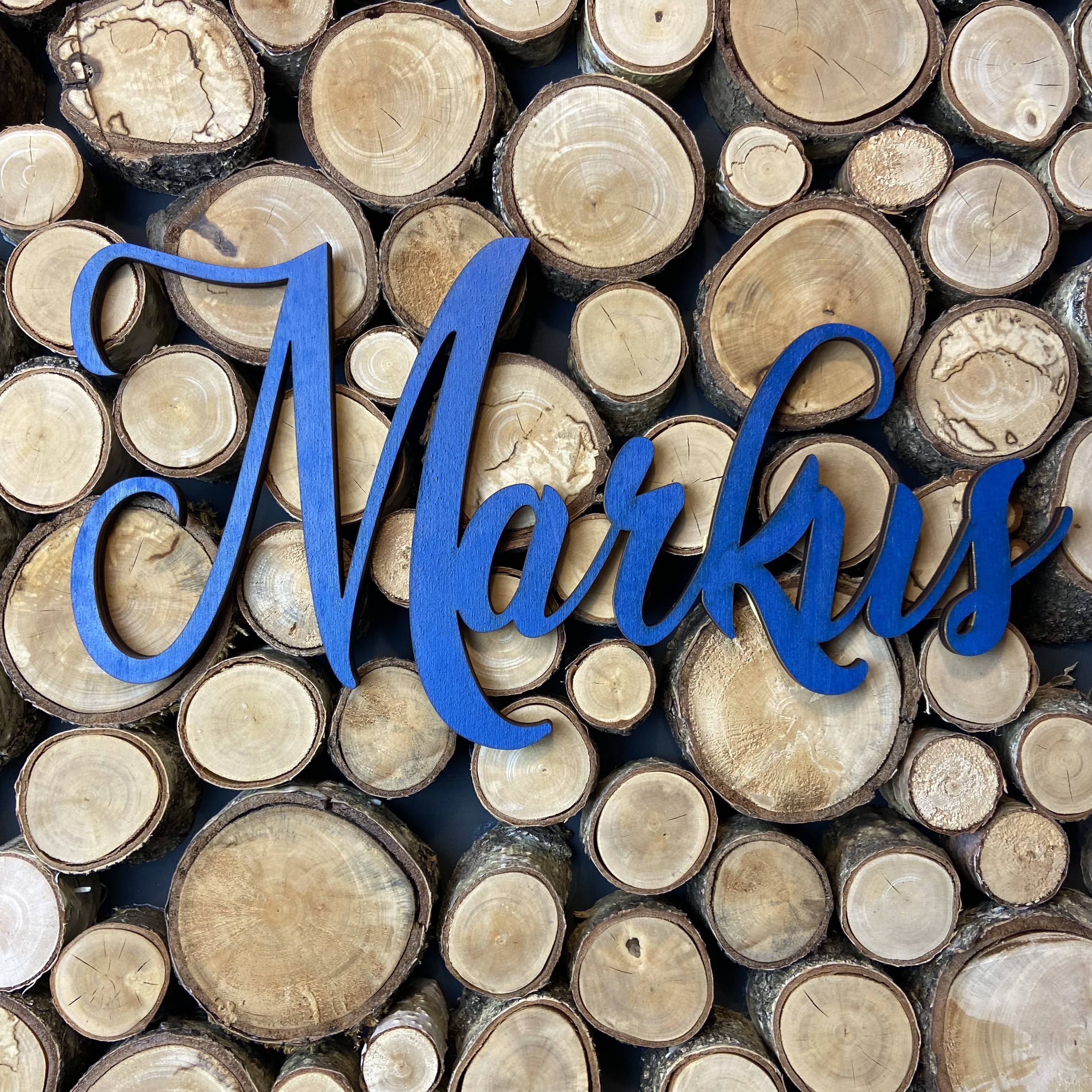 Holz-Schriftzug Personalisierbar