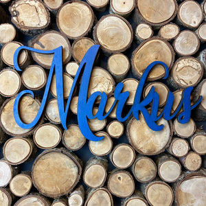 Holz-Schriftzug Personalisierbar