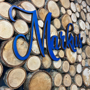 Holz-Schriftzug Personalisierbar