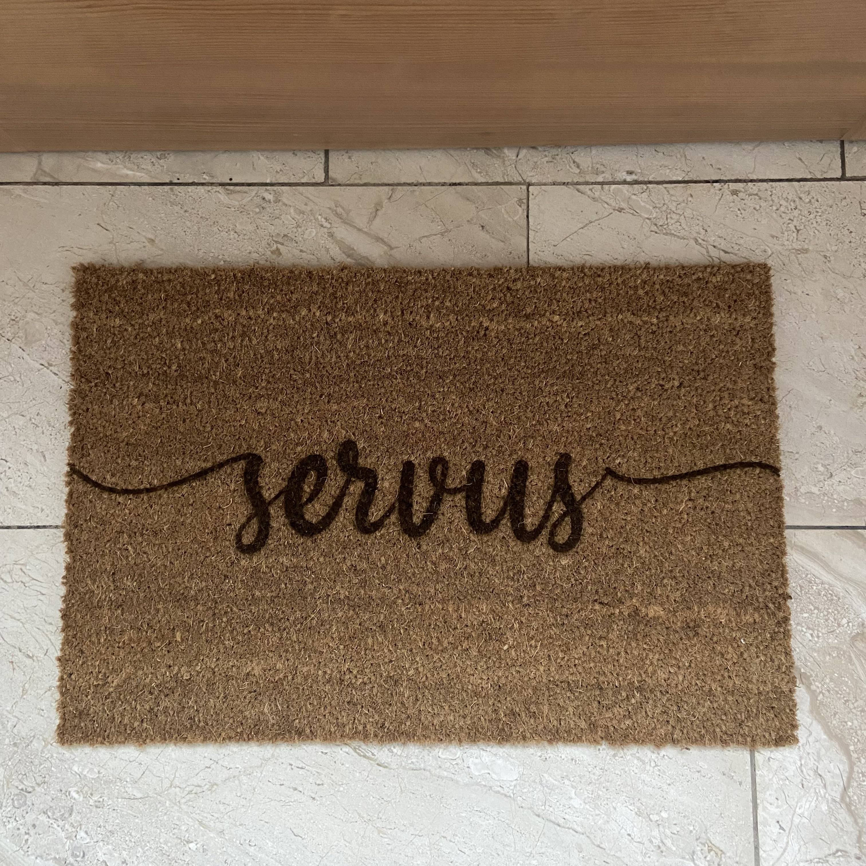Fußmatte "servus"