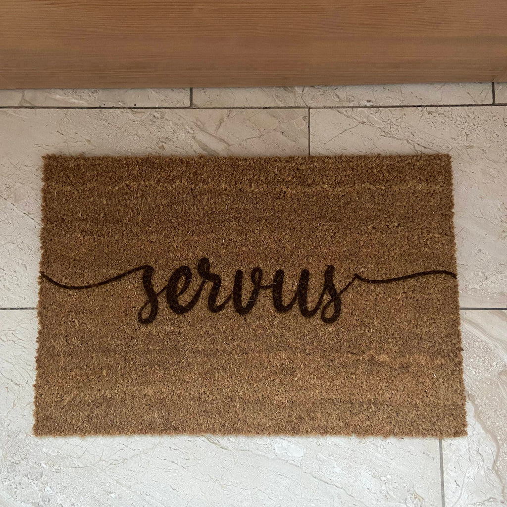 Fußmatte "servus"