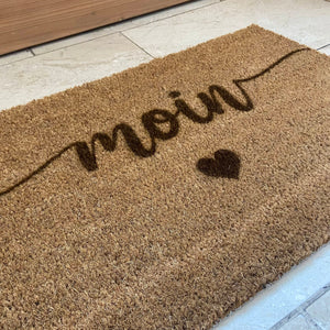 Fußmatte "moin"
