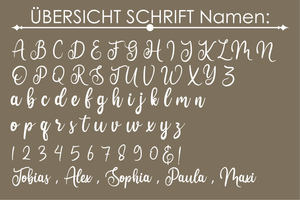 Weihnachtskugel | Christbaumkugel aus Holz personalisiert | 3D Buchstabe | Design 3